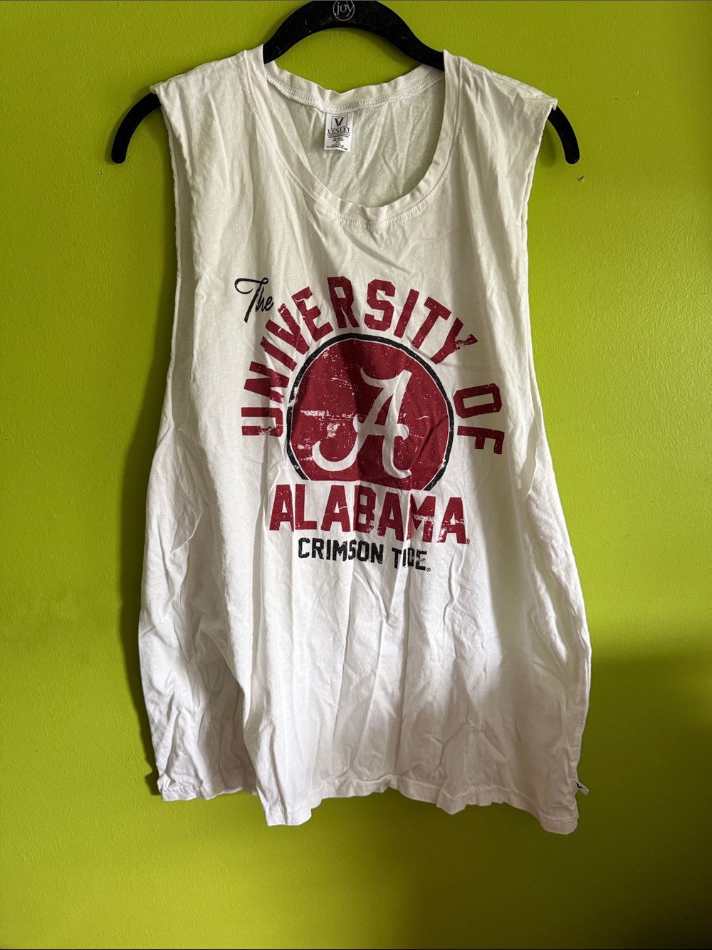 Venley Red & White University Of Alabama Crimson Tide Tank Top Size XL